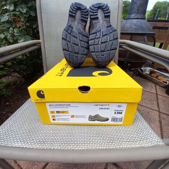 NEW-Carhartt Mens Lightweight Shoe 13M - Picture 2 of 5